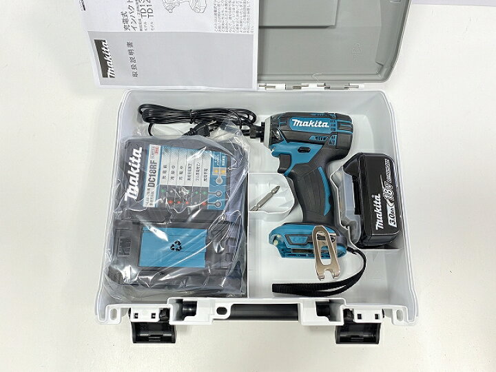 楽天市場】makita□マキタ 18V インパクトドライバー TD149DRFX--B1 青  