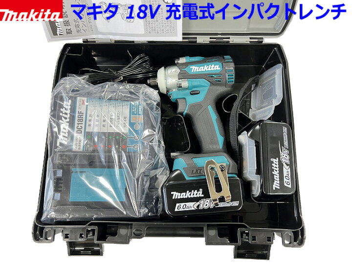 楽天市場】黒BOX□マキタ 18V6.0Ah インパクトレンチ TW302DZ 本体＋ 