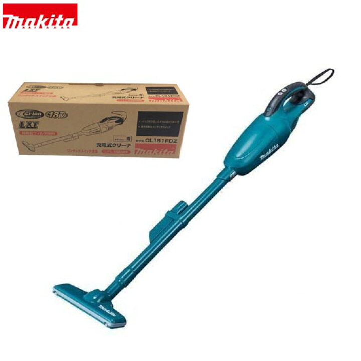 楽天市場】makita□マキタ18V 充電式 クリーナー CL181FDZ 青 ☆新品 