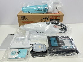 ★サイクロン付き■マキタ クリーナー CL182FD白+充電器DC18RF+バッテリーBL1830B＋サイクロンセット【コードレス掃除機】18V3.0Ah 紙パック式+ワンタッチスイッチタイプ ◎充電式クリーナ(CL182FDRFW-サイクロンセット)