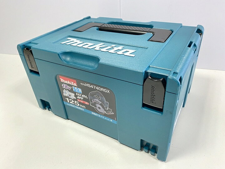 楽天市場】□マキタ 18V 125mm 充電式マルノコ HS474DZ 本体＋収納 
