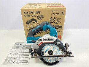 【正規品】■マキタ 18V 125mm 充電式マルノコ HS474DZ 本体(青) ★新品 鮫肌プレミアムチップソー付き 丸のこ