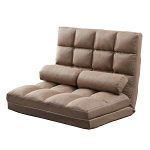 座椅子 ソファーベッド ソファ ソファベッド 3WAY 2人掛け リクライニング フロアソファ ローソファー ローソファベッド リクライニングソファー 折りたたみ クッション 2個 リクライニング