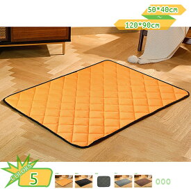 ペットマット 犬 猫 洗える 夏用 おしっこマット ペット用おしっこマット 下敷き 噛む予防 小型・中型・大型犬用 水洗い可能 ペット用 トイレ下敷きマット 防水 滑らない 拭ける 床暖房対応 大判 ケージ用 （2枚セット） takushistore