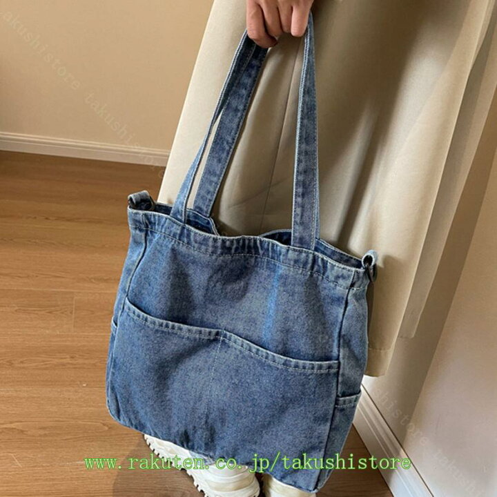 楽天市場】1000円OFFクーポン トートバッグ デニム レディース 2way 