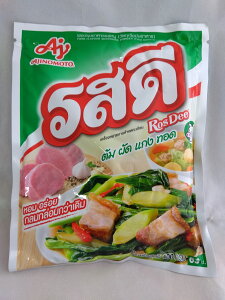 タイ 調味料味の素 ロスディー 豚肉味400g ロッディー Ros Dee カンボジア 煮込み 下味 スープ カレー コンソメ ポーク エキスガーリックパウダー 粉末 カオトム ガパオ ネーム うま味 お徳用