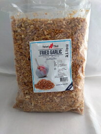 　★フライド　ガーリック　500g★（賞味期限2026/8/15）お徳用にんにく ニンニク Fried Garlic 調味料 中華 エスニック タイ アジア サラダ カレー 麺類 スープ トッピング ガーリックライス アクセント 量販 業販 卸 お徳用 大量 ケース売り　ザクザク