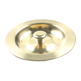 88mmステンレススチール金メッキ排水カバー、ハンドル付き、白いシリコーンガスケット付きQS030C022