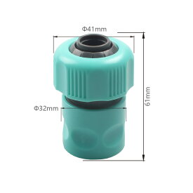 ABS・PPプラスチック製ホース継手、ねじ内径は12-19mmの散水ホース接続に適用、庭の水やりや園芸灌漑などの場面で使用可能,TY151C003