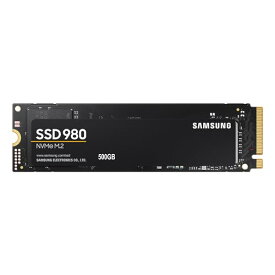 Samsung 980 500GB PCIe Gen 3.0 4 NVMe M.2 最大 3,100MB/秒 内蔵 SSD MZ-V8V500B/EC 国内正規保証品