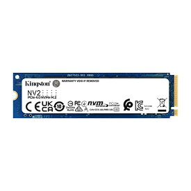 キングストンテクノロジー Kingston SSD NV2 500GB PCIe Gen 4.0 x4 最大3,500MB/秒 M.2 2280 NVMe SNV2S/500G 正規代理店保証品 3年保証