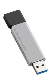 ロジテック SSD 外付け 500GB USB3.2 (Gen1) スリム型 メタル筐体 テレビ録画 PS5対応 ブラック LMD-ELSPL050U3
