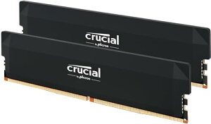 Crucial(N[V) PRO (}CN) fXNgbvp 32GB 2 DDR5-6000 I[o[NbN CP2K32G60C40U5B K㗝Xi
