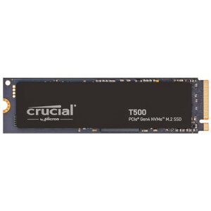 Crucial T500 4TB SSD PCIe Gen4 NVMe M.2 Q[~OSSD ő7000MB/b TLC NAND m[gp\R/fXNgbvΉ Microsoft DirectStorage \bhXe[ghCu -