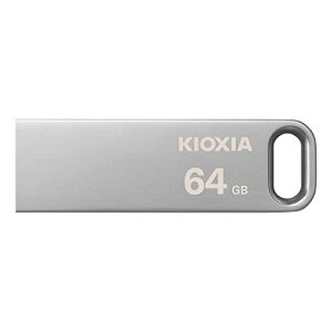 USBフラッシュメモリ 64GB USB 3.2 Gen 1 KIOXIA TransMemory U366 薄型 スタイリッシュ メタリックボディ 並行輸入品