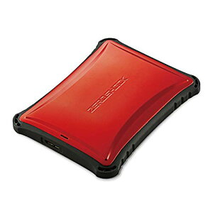�G���R�� �O�t��SSD 500GB �|�[�^�u�� USB3.2(Gen2) PS5/PS4(���[�J�[����m�F��) �ϏՌ� ZEROSHOCK ���b�h ESD-ZSA0500GRD