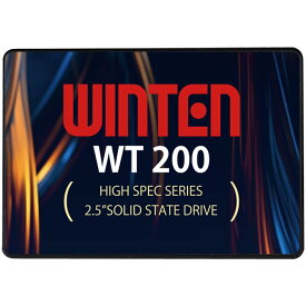 WINTEN SSD 512GB 5年保証 WT200-SSD-512GB 内蔵型SSD SATA3 6Gbps 3D NANDフラッシュ搭載 デスクトップパソコン ノートパソコン PS4動作確認済 2.5インチ エラー訂正機能 省電力 衝撃に強い 2