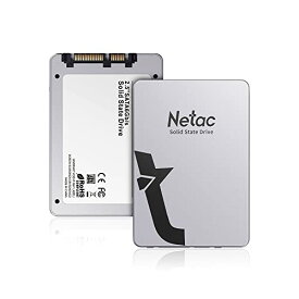 Netac SSD 512GB 内蔵 2.5インチ SATA3 6Gb/s 7 3D NAND FLASH PS4動作確認品 耐衝撃/耐振动/超高速/金属の質感 シルバー - 正規品認証