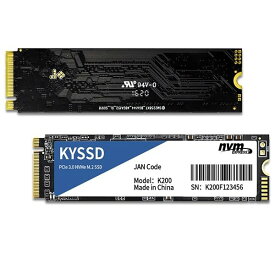 KYSSD K200 内蔵SSD 256GB NVMe M.2 2280 PCIe Gen 3.0 4 3D NAND 日本国内5年保証