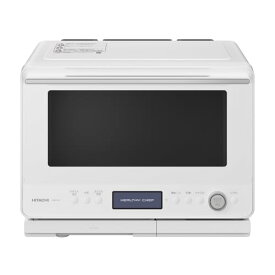 日立 過熱水蒸気 オーブンレンジ ヘルシーシェフ 30L MRO-W1D W フロストホワイト 熱風コンベクション 2段式 Wスキャン ワイドオーブン