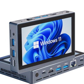 ミニPC N5095 Mini PC 16GB RAM 256GB ROM Windows 11 Pro ミニパソコン 1 フル機能Type-C 1 HDポート 1 ギガビット有線LAN 4 USB3.0 高速Wi-Fi 小型PC 省電力 軽量 4K出