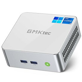 GMKtec mini pc インテル® Core™ i5-12450H プロセッサー (12M キャッシュ、最大 4.40GHz) 8C/12T ミニPC 32GB SSD 1TB Windows 11 Pro 3画面 2.5Gbps LAN WiF