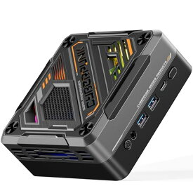 SkyBarium ミニPC Ryzen 7 5700U 8C/16T 最大4.3GHz 16GB DDR4 512GB NVMe SSD Mini PC WiFi6 / Bluetooth5.2 / デュアルチャネル 小型PC サポート HDMI/T