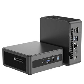 Intel nuc 11 Pro Kit ミニpc 第11世代 Intel Core i7-1165G7 16GB DDR4 + 512GB SSD M.2 NVMe PCle4.0 4コア 8スレッド 12 MB キャッシュ 2.8-4.7GHz