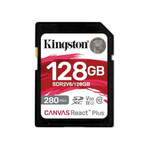 LOXg SDXCJ[h 128GB ő280MB/s UHS-II V60 4K Canvas React Plus SDR2V6/128GB iԕۏ