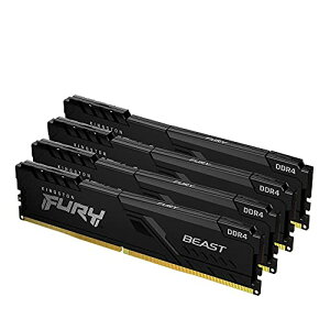 LOXg Kingston FURY fXNgbvPCp DDR4 3200MHz 8GBx4 Kingston FURY Beast r[Xg CL16 KF432C16BBK4/32
