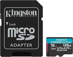 LOXg 128GB microSDXC Canvas Go Plus Gen4 200MB/b A2 U3 V30 A_v^t SDCG4/128GB