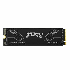 LOXgeNmW[ Kingston FURY Renegade lQ[h G5 PCIe 5.0 M.2 2280 NVMe SSD 1TB ő14,200MB/b SFYR2S/1T0 K㗝Xۏؕi 5Nۏ