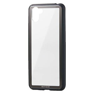 GR AQUOS R3 P[X nCubhP[X KXƃ\tgfނ2\Ŗ{̂ی AKX̗p FRAME DESIGN design for AQUOS ubN PM-AQR3HVCG6BK