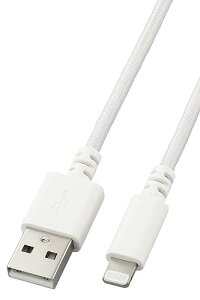 GR LightningP[u CgjO iPhone [dP[u 1m ϋv iPhone SE3 / SE2 / 14 / 13 / 12 Ή AppleFؕi zCg MPA-UALSEC10WH