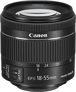 Canon �W���Y�[�������Y EF-S18-55mm F4.0-5.6IS STM APS-C�Ή�