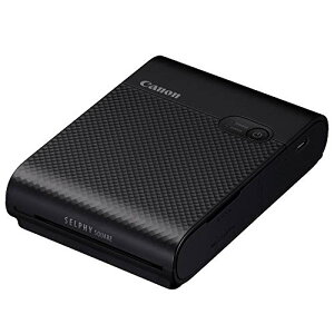 Canon �X�}�[�g�t�H���p�v�����^�[ SELPHY SQUARE QX10 �u���b�N(���ϋv/�V�[����/�R���p�N�g)