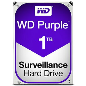 WD HDD 内蔵ハードディスク 3.5インチ 1TB WD Purple 監視カメラ用 WD10PURX IntelliPower 3年保証