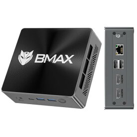 BMAX ミニPC 第12世代 インテル Core i7-1265U 24GB DDR5 + 1TB NVMe SSD 10コア 12スレッド 12 MB キャッシュ最大 4.8GHz デスクトップPC Win 11 Pro/Ubuntu WIFI6/