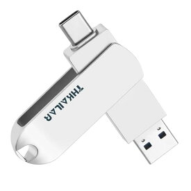 THKAILAR USBメモリ1TB タイプC フラッシュドライブUSB 3.1高速1000GBメモリースティック Type-C Type-A 2in1 OTG USBメモリ外付けメモリスマホ/PC/iPad/ノートパソコンなど対応
