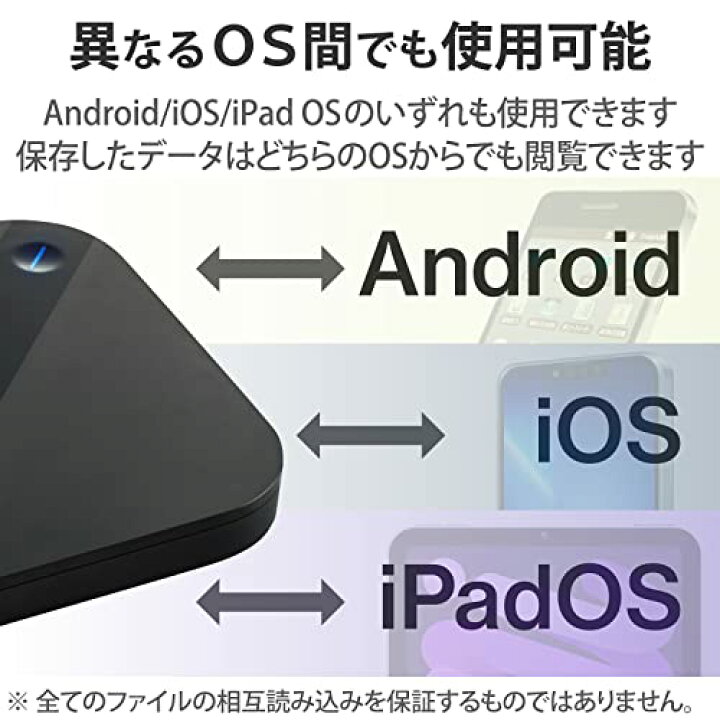 エレコム 外付けハードディスク 2TB Portable Drive USB3.2（Gen1 