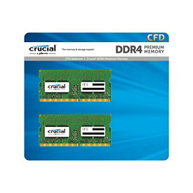 Crucial(クルーシャル) CFD販売 Crucial by Micron ノートPC用メモリ PC4-19200(DDR4-2400) 8GB 2枚 260pin 無期限保証 相性保証 W4N2400CM-8G
