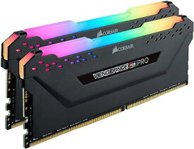 Corsair DDR4-3200MHz デスクトップPC用 メモリ VENGANCE RGBシリーズ 16GB 8GB 2枚 CMW16GX4M2E3200C16