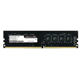 TEAMGROUP Elite DDR4 8GB シングル2666MHz (PC4-21300) CL19 UDIMM 288ピン デスクトップメモリ - TED48G2666C1901