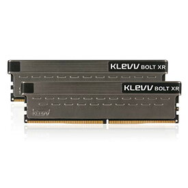 ESSENCORE KLEVV デスクトップPC用 ゲーミング メモリ PC4-32000 DDR4 4000MHz 8GB x 2枚 BOLT XR シリーズ SK hynix製 メモリチップ採用 KD48GU880-40B190C