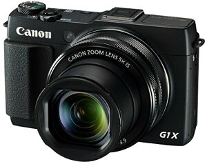 Canon �f�W�^���J���� Power Shot G1 X Mark II ���w5�{�Y�[�� F�l2.0 �u���b�N PSG1X MARKII