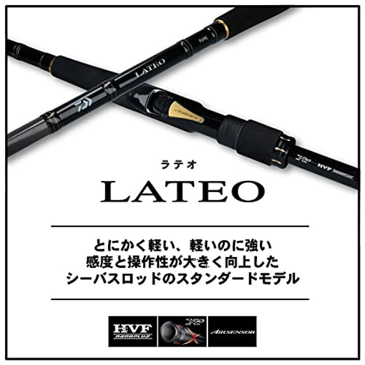 ダイワ(DAIWA) シーバスロッド ラテオ・R 86ML・R 釣り竿 ダイワの 