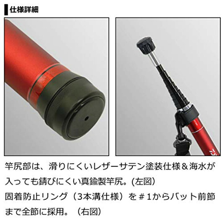 楽天市場】ダイワ(DAIWA) 玉の柄 ランディングポール2 50RV レッド 