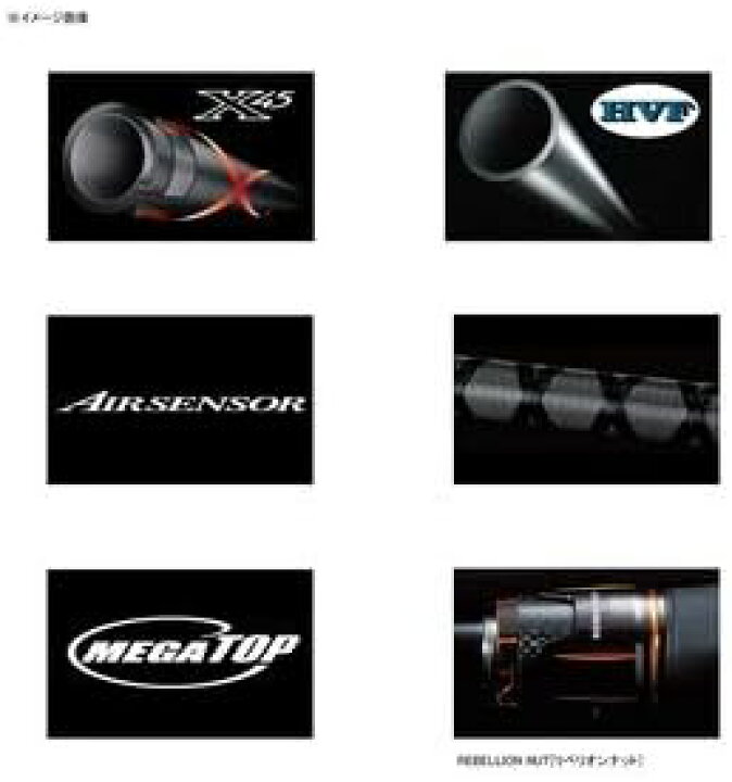 楽天市場】ダイワ(DAIWA) バスロッド リベリオン 6101MRB 釣り竿 