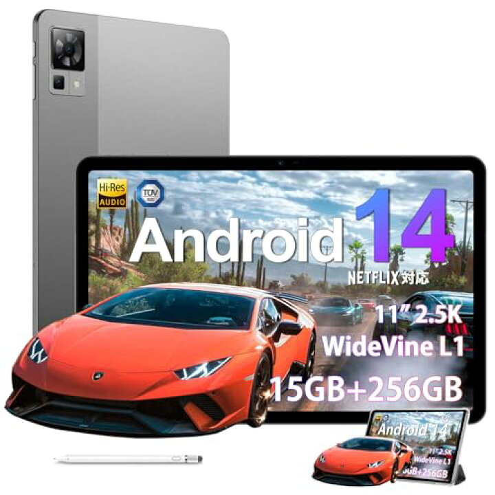 楽天市場】Android 14 タブレット 2.5K DOOGEE T30 Pro 11インチ Helio 