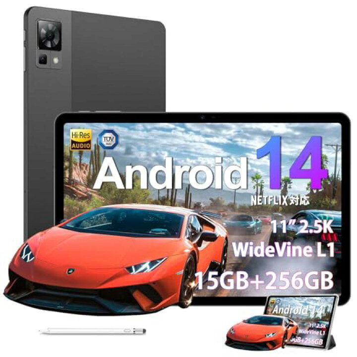楽天市場】Android 14 タブレット 2.5K DOOGEE T30 Pro 11インチ Helio 